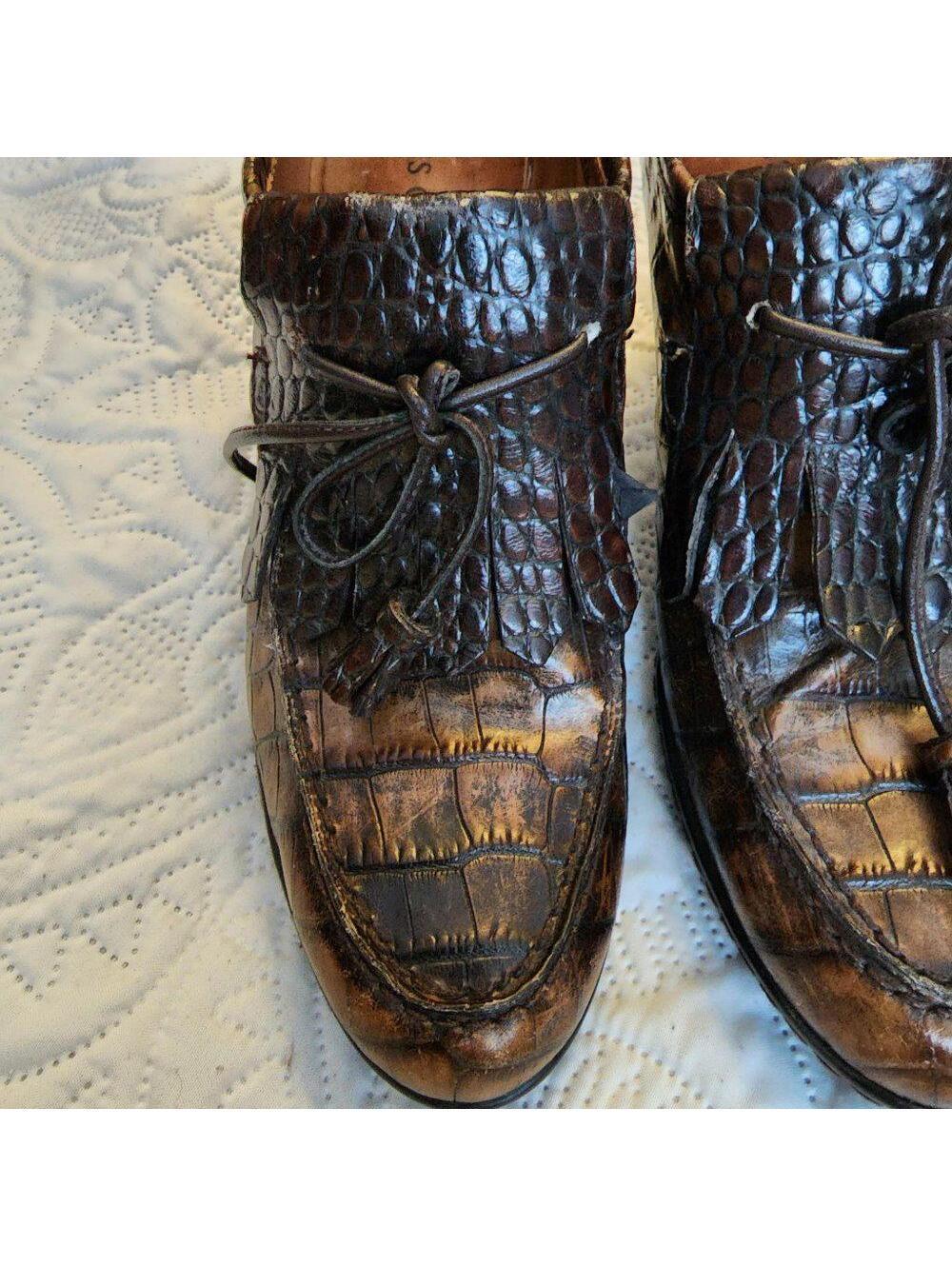 EUC Vintage Pons Quintana block heels Spain 38 - Picture 7 of 9